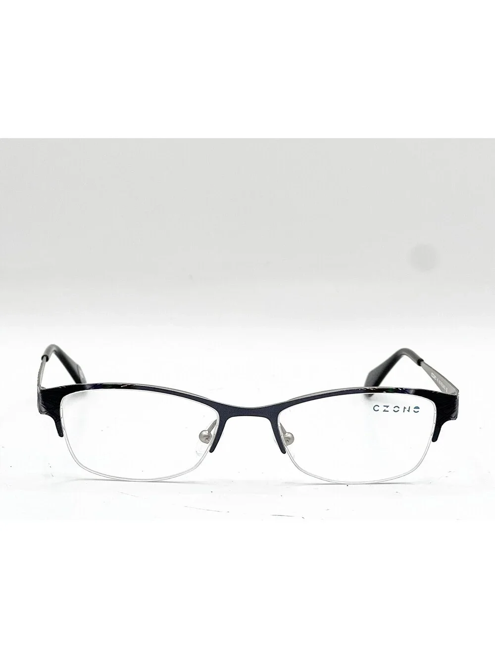 Czone H2198 80 Dark Grey/Silver Authentic Eyeglasses 47-17-135